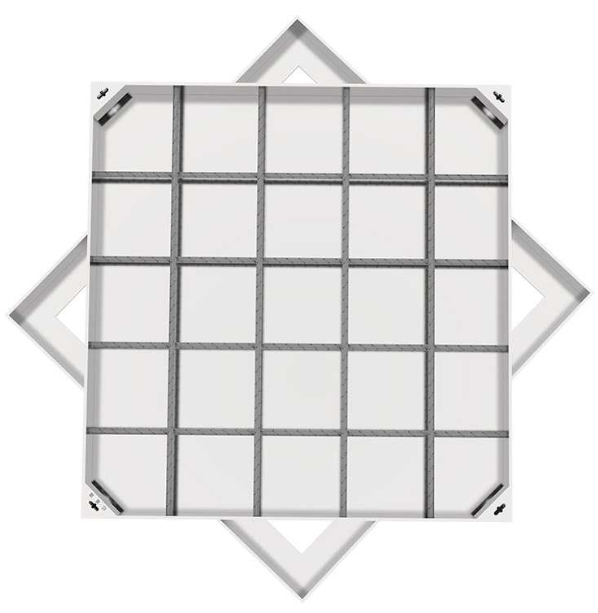 崖州不锈钢方井展示