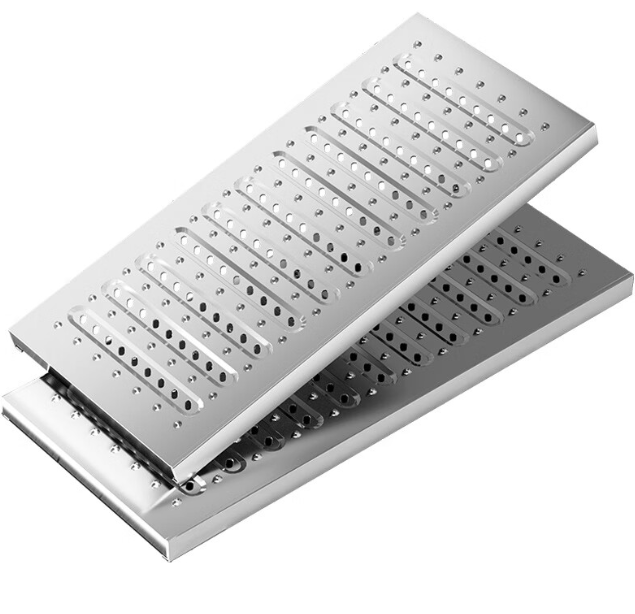 崖州不锈钢沟盖板展示